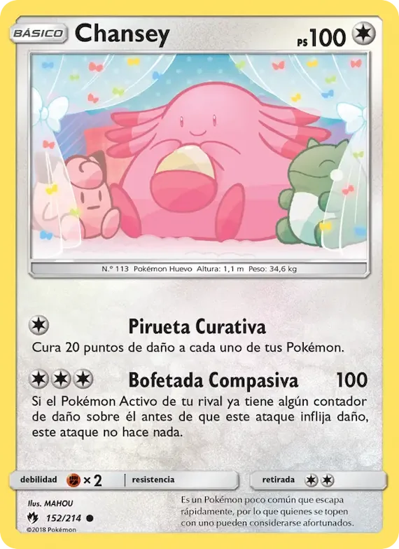 Chansey 152 – Truenos Perdidos