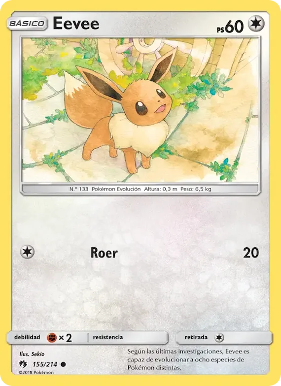 Eevee 155 – Truenos Perdidos