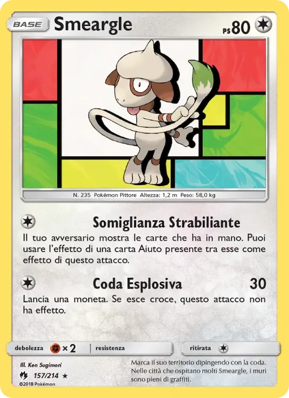 Smeargle 157 – Tuoni Perduti