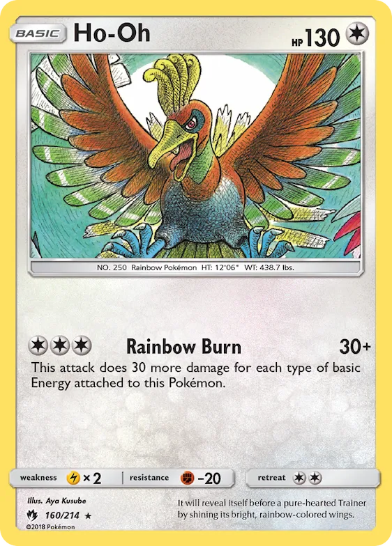 Ho-Oh #160 – SM - Lost Thunder