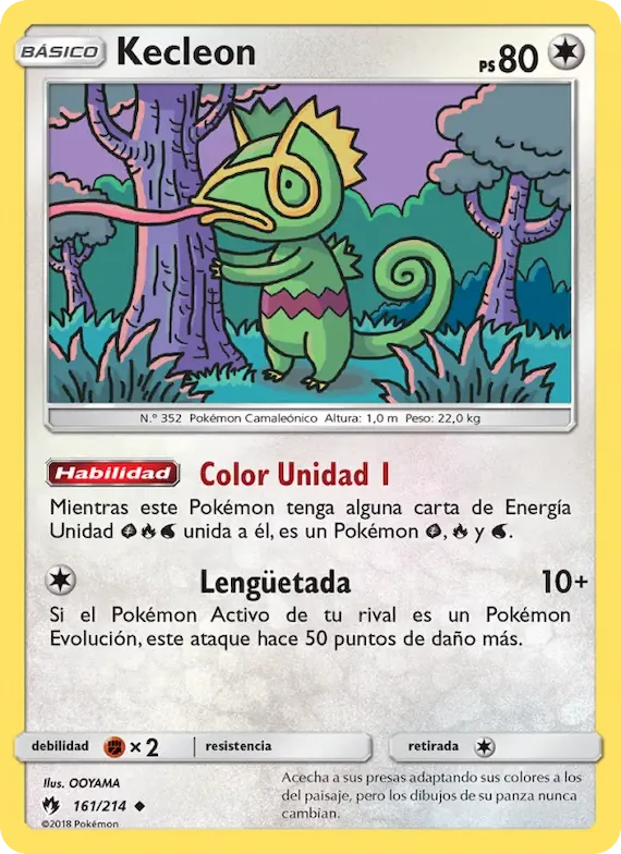 Kecleon 161 – Truenos Perdidos