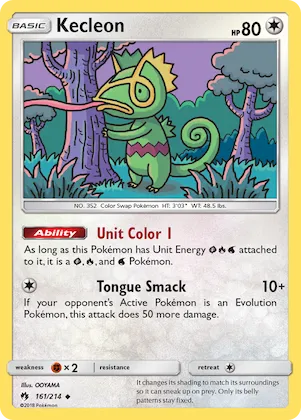 Kecleon #161 – SM - Lost Thunder
