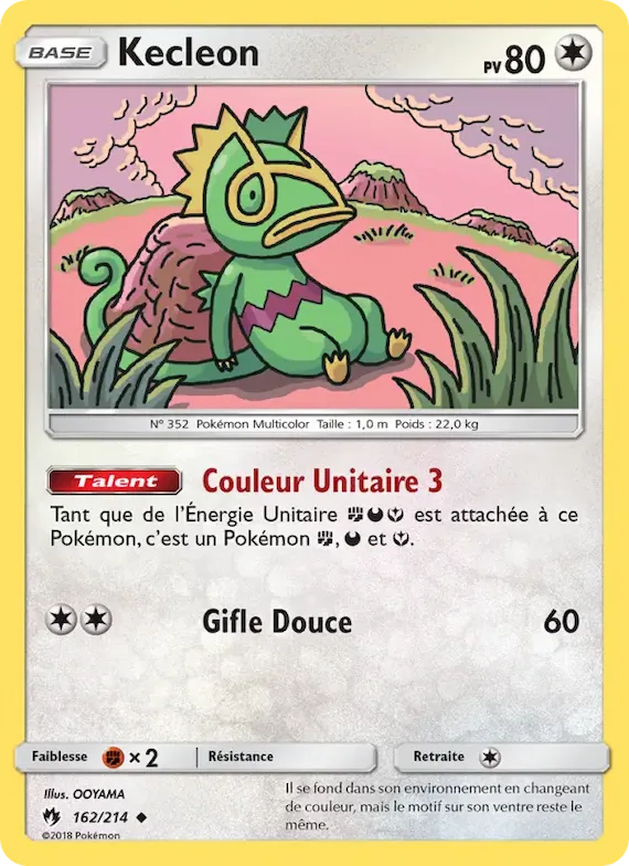 Kecleon 162 – Tonnerre Perdu