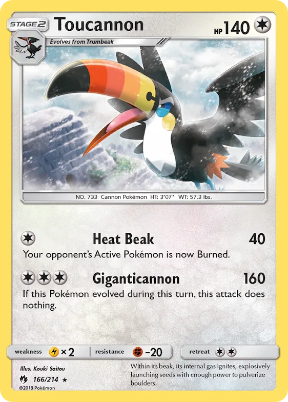 Toucannon #166 – SM - Lost Thunder