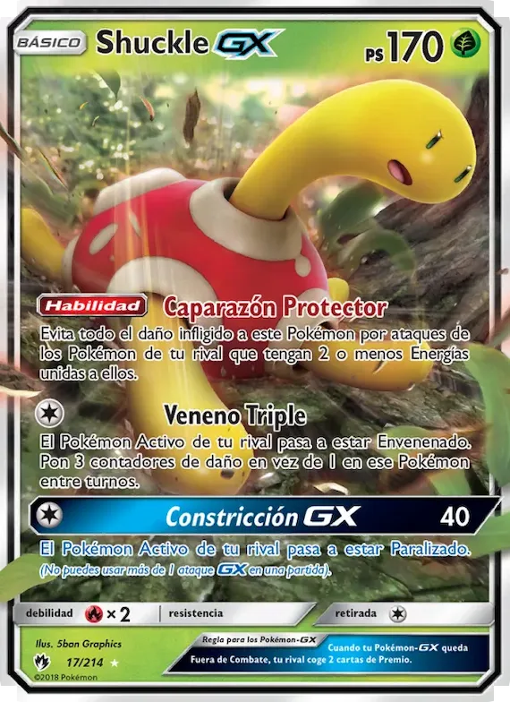 Shuckle GX 17 – Truenos Perdidos