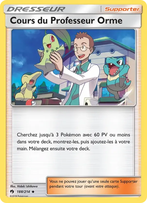 Cours du Professeur Orme 188 – Tonnerre Perdu