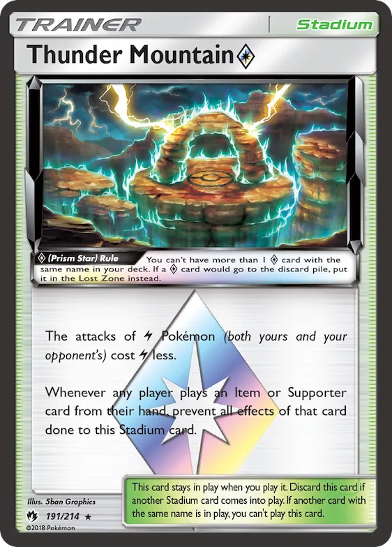 Thunder Mountain ◇ #191 – SM - Lost Thunder