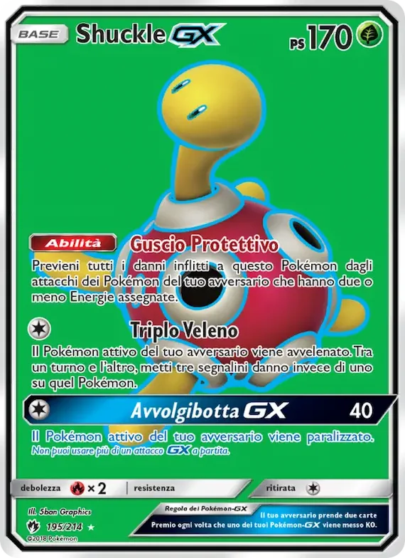 Shuckle GX 195 – Tuoni Perduti
