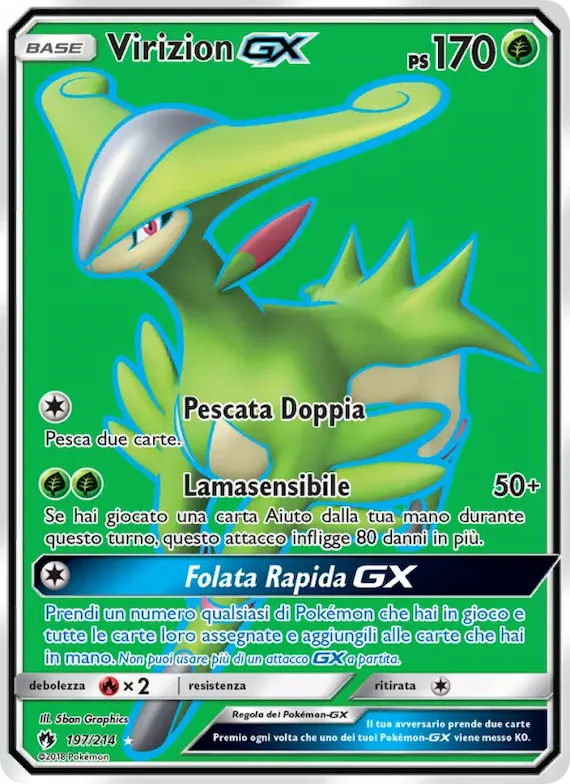 Virizion GX 197 – Tuoni Perduti