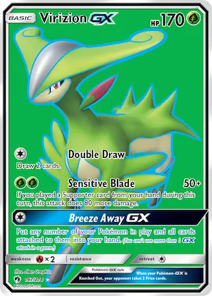 Virizion-GX #197 – SM - Lost Thunder