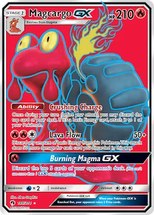 Magcargo-GX #198 – SM - Lost Thunder
