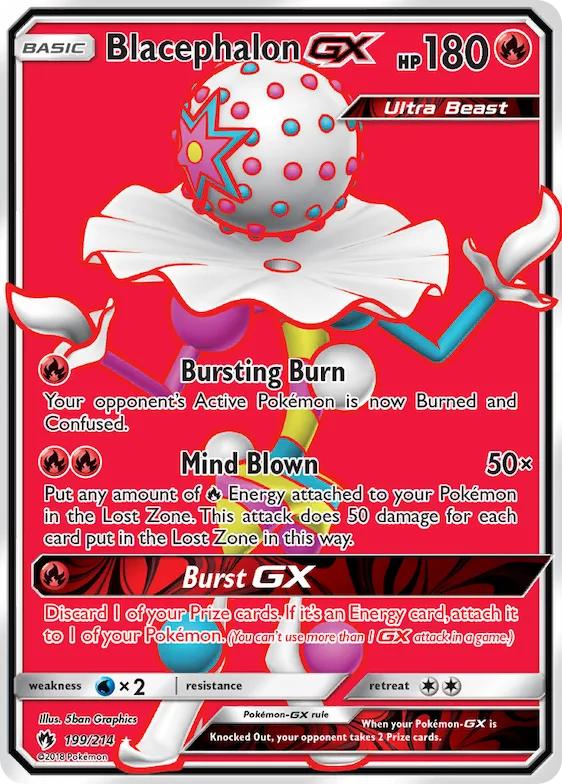 Blacephalon-GX #199 – SM - Lost Thunder