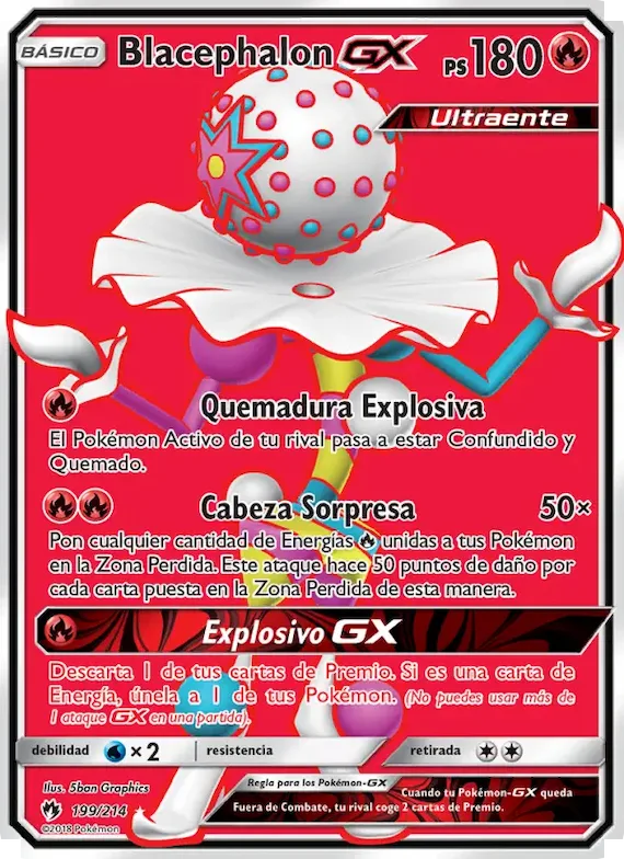 Blacephalon GX 199 – Truenos Perdidos