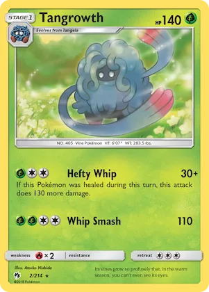 Tangrowth #2 – SM - Lost Thunder