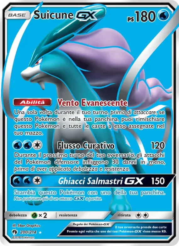 Suicune GX 200 – Tuoni Perduti