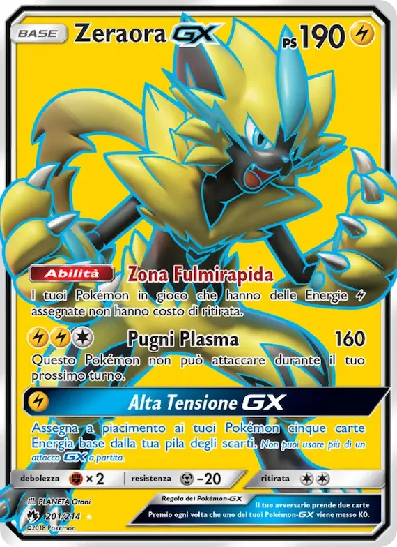 Zeraora GX 201 – Tuoni Perduti