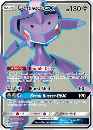 Genesect-GX #204 – SM - Lost Thunder