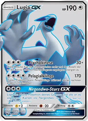 Lugia GX 207 – Echo des Donners