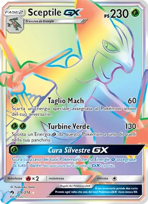 Sceptile GX 216 – Tuoni Perduti