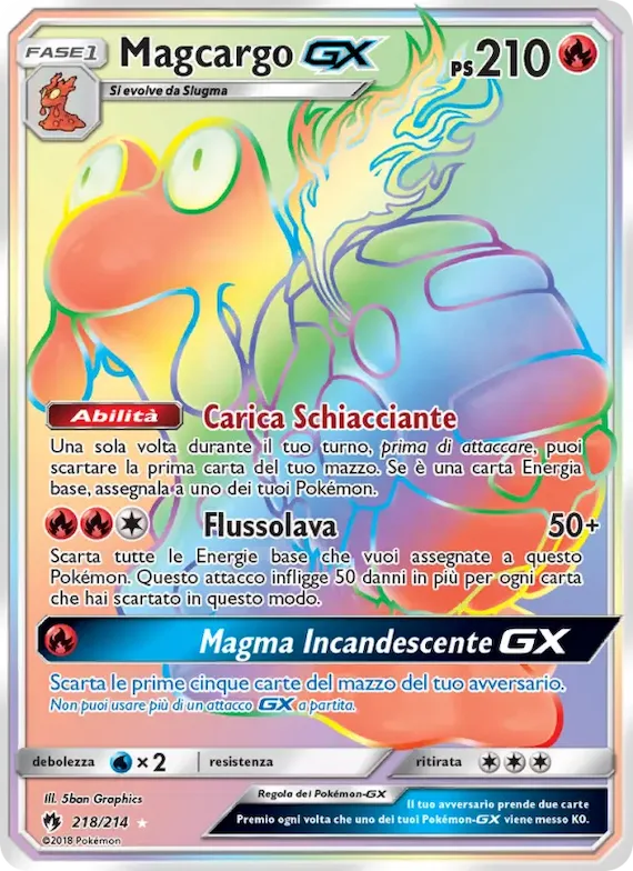 Magcargo GX 218 – Tuoni Perduti