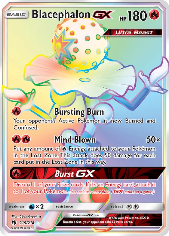 Blacephalon-GX #219 – SM - Lost Thunder