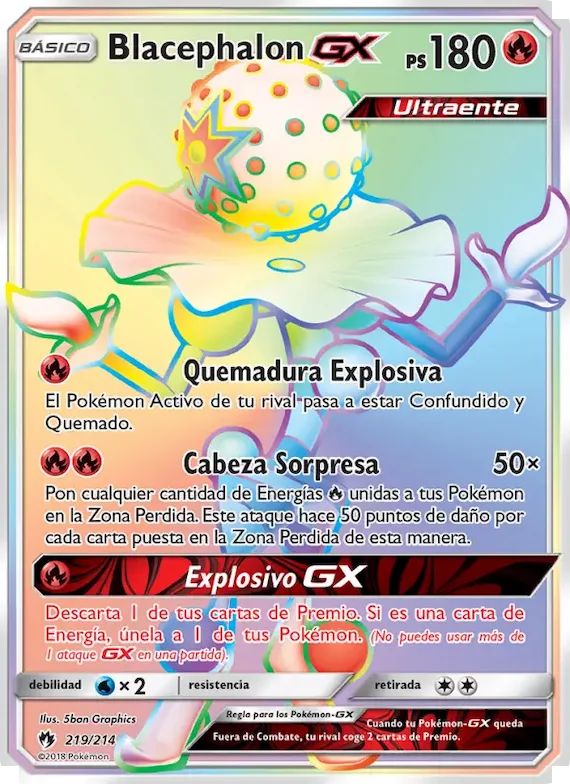 Blacephalon GX 219 – Truenos Perdidos