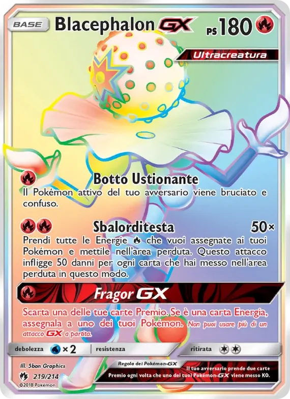 Blacephalon GX 219 – Tuoni Perduti