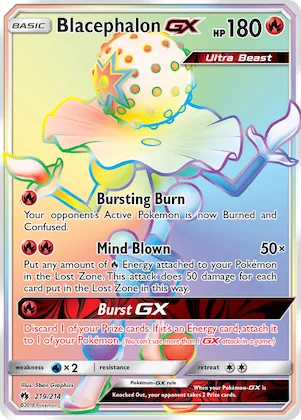 Blacephalon-GX #219 – SM - Lost Thunder