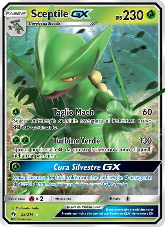 Sceptile GX 22 – Tuoni Perduti