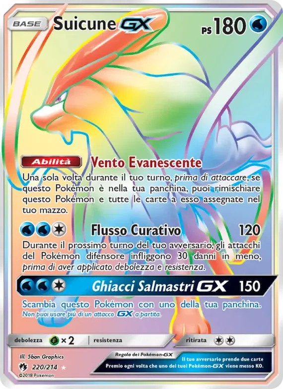 Suicune GX 220 – Tuoni Perduti