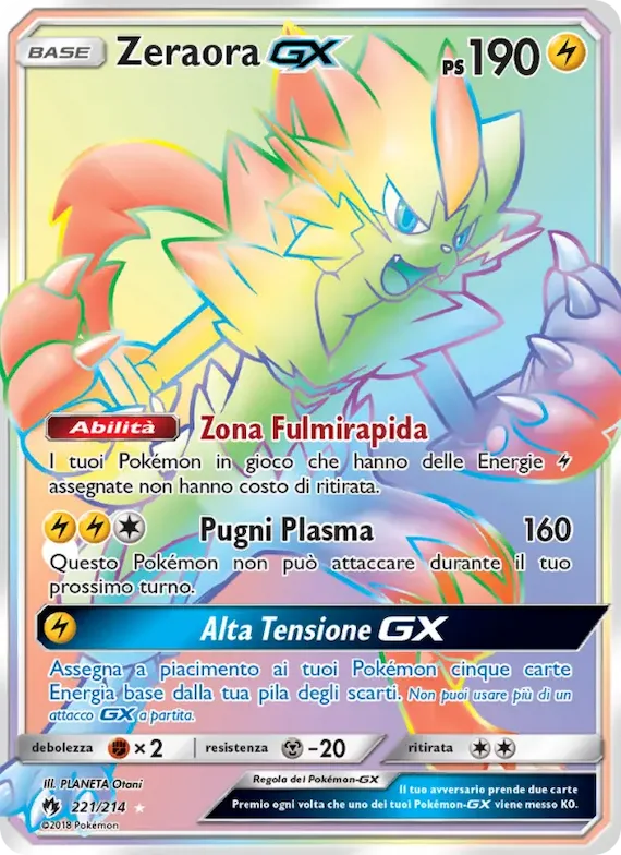 Zeraora GX 221 – Tuoni Perduti