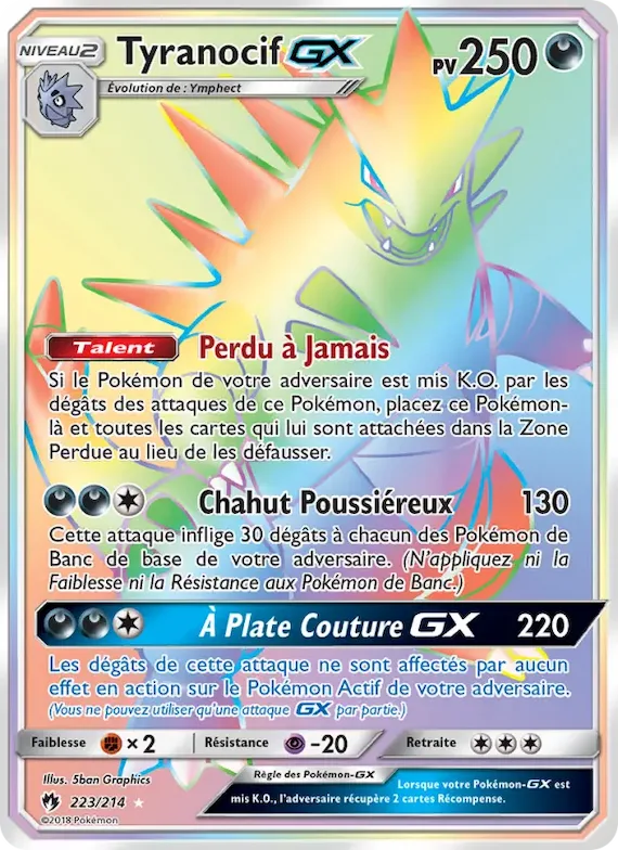 Tyranocif GX 223 – Tonnerre Perdu