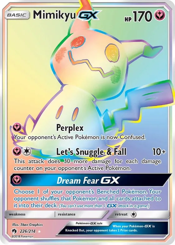 Mimikyu-GX #226 – SM - Lost Thunder