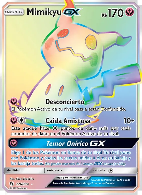 Mimikyu GX 226 – Truenos Perdidos