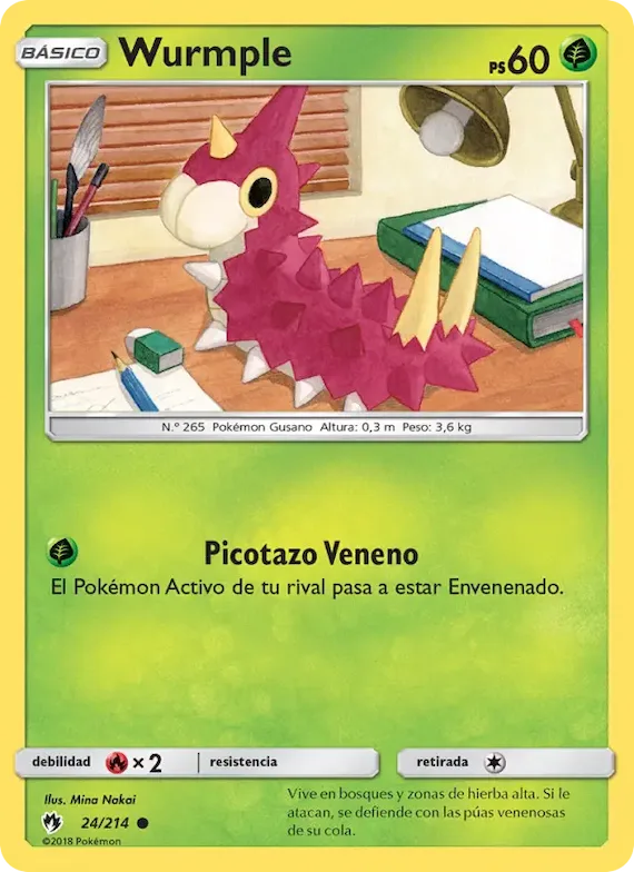 Wurmple 24 – Truenos Perdidos