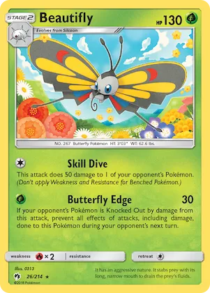 Beautifly #26 – SM - Lost Thunder