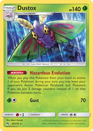 Dustox #28 – SM - Lost Thunder