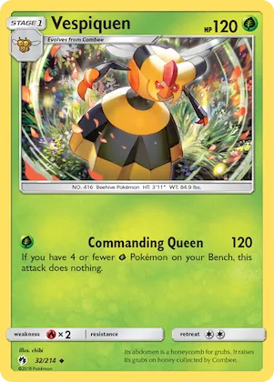 Vespiquen #32 – SM - Lost Thunder