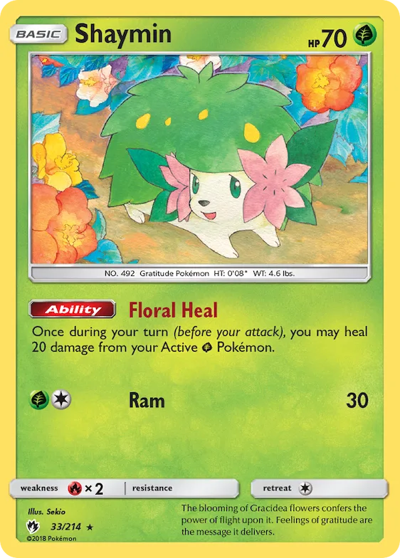 Shaymin #33 – SM - Lost Thunder
