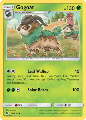 Gogoat #36 – SM - Lost Thunder