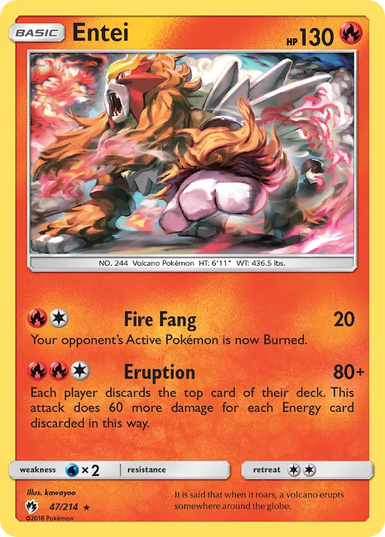 Entei #47 – SM - Lost Thunder