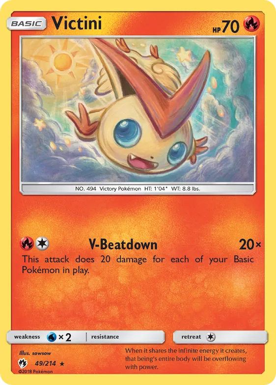 Victini #49 – SM - Lost Thunder