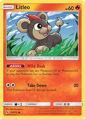 Litleo #50 – SM - Lost Thunder