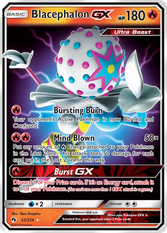 Blacephalon-GX #52 – SM - Lost Thunder