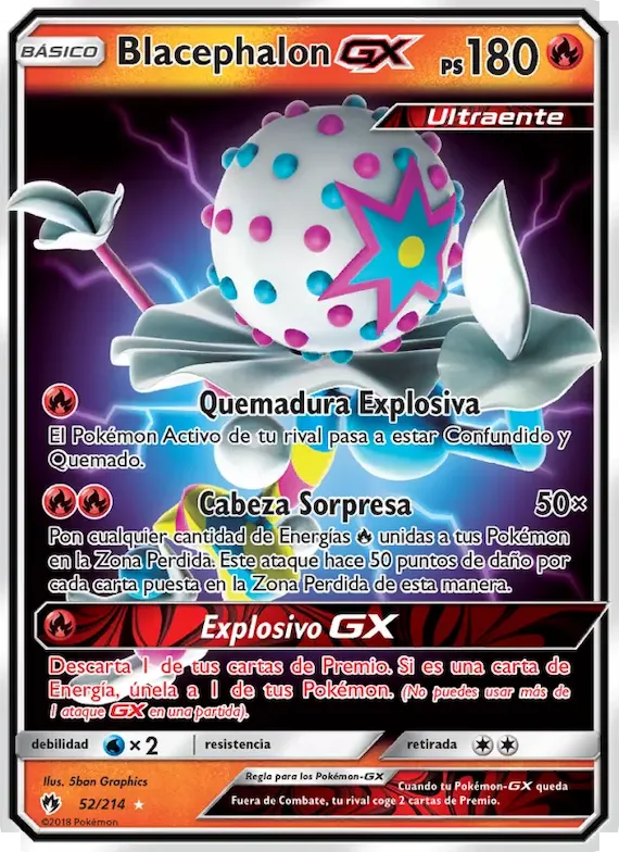Blacephalon GX 52 – Truenos Perdidos