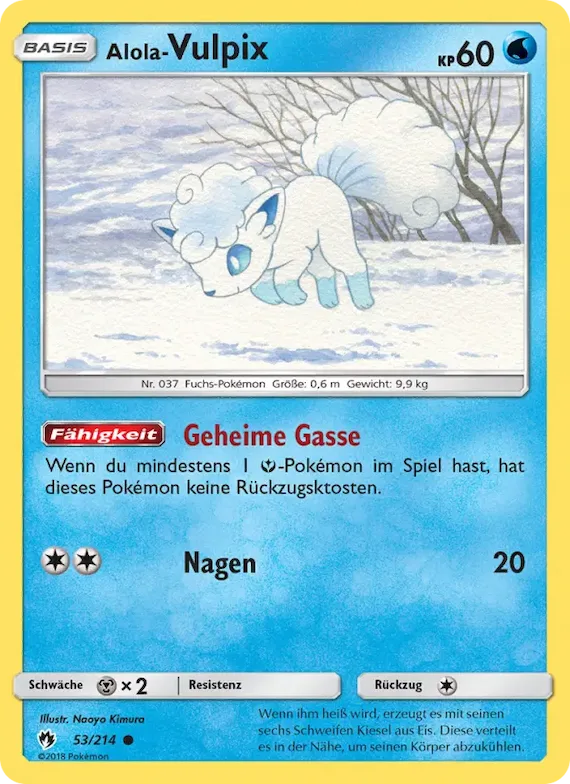 Alola Vulpix 53 – Echo des Donners