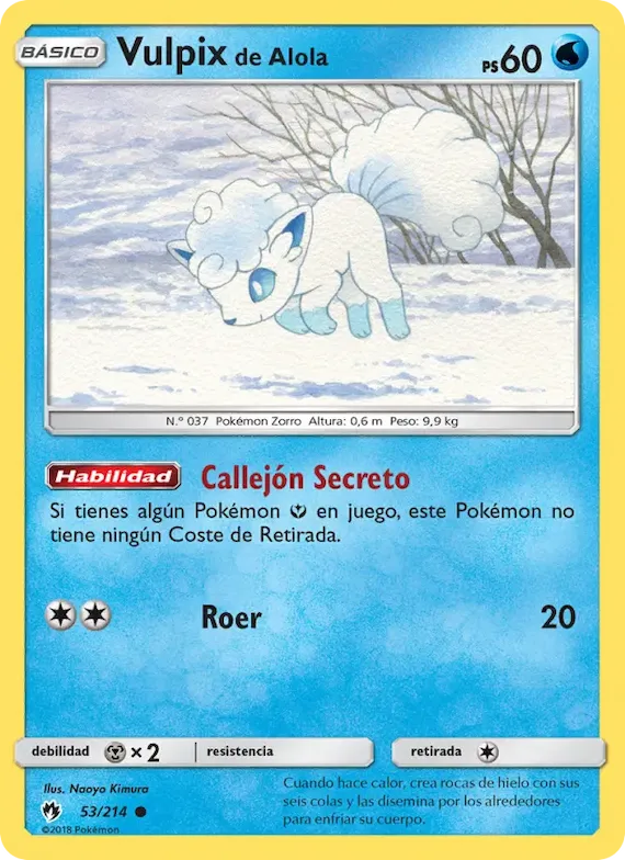 Vulpix de Alola 53 – Truenos Perdidos