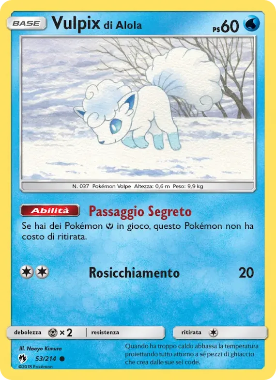 Vulpix di Alola 53 – Tuoni Perduti