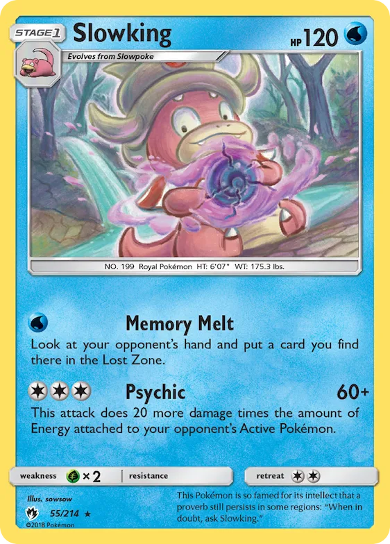 Slowking #55 – SM - Lost Thunder