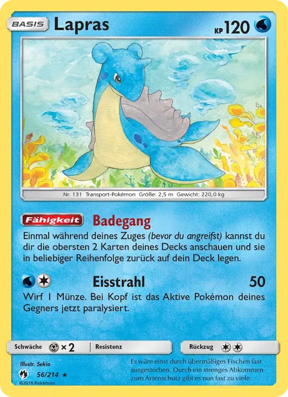 Lapras 56 – Echo des Donners